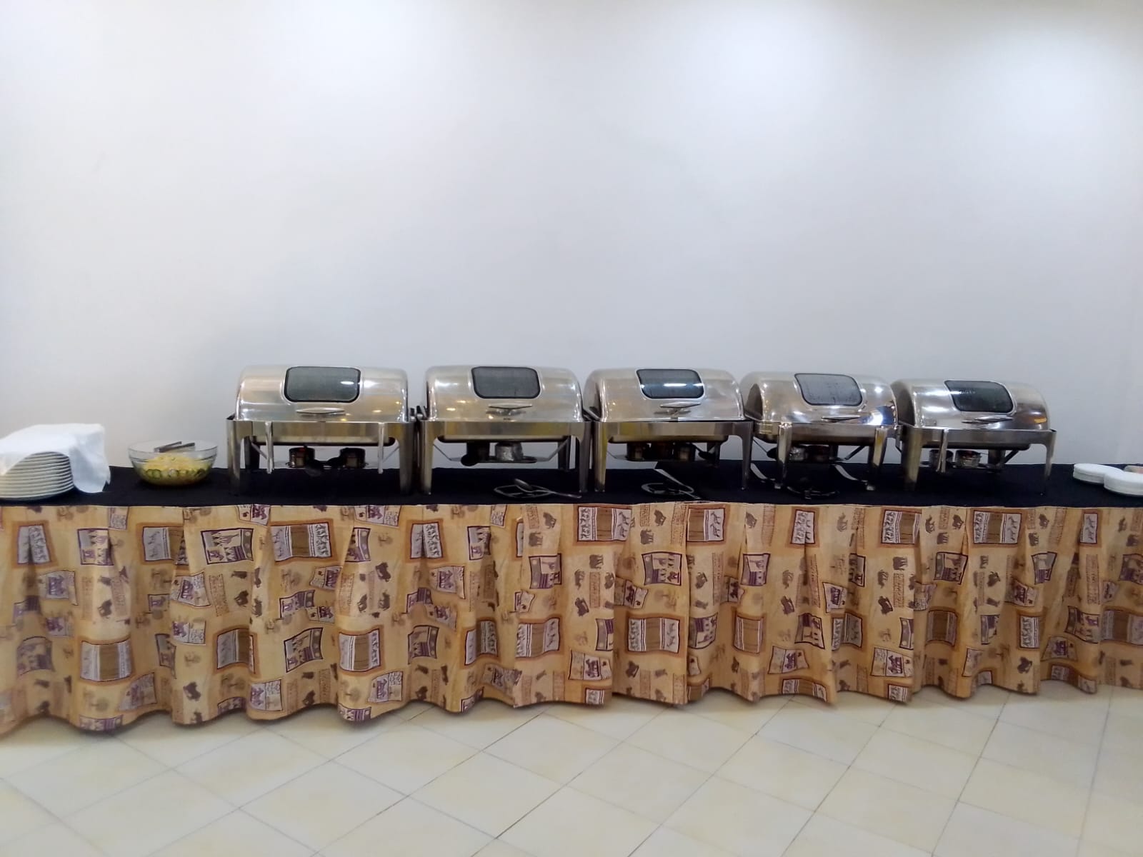 Refreshments for conference delegates